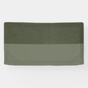 Lona Estandarte de evento de textura dividida Verde Mus