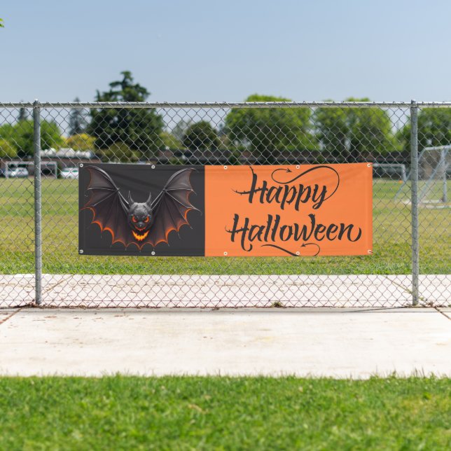Lona Estandarte de Halloween (In situ)