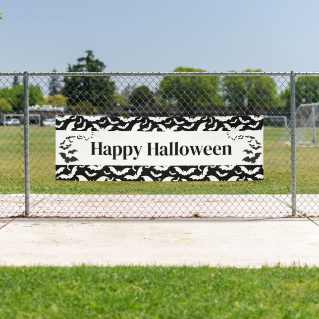 Lona Estandarte de Halloween (In situ)