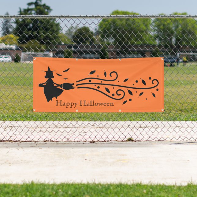 Lona Estandarte de Halloween (In situ)