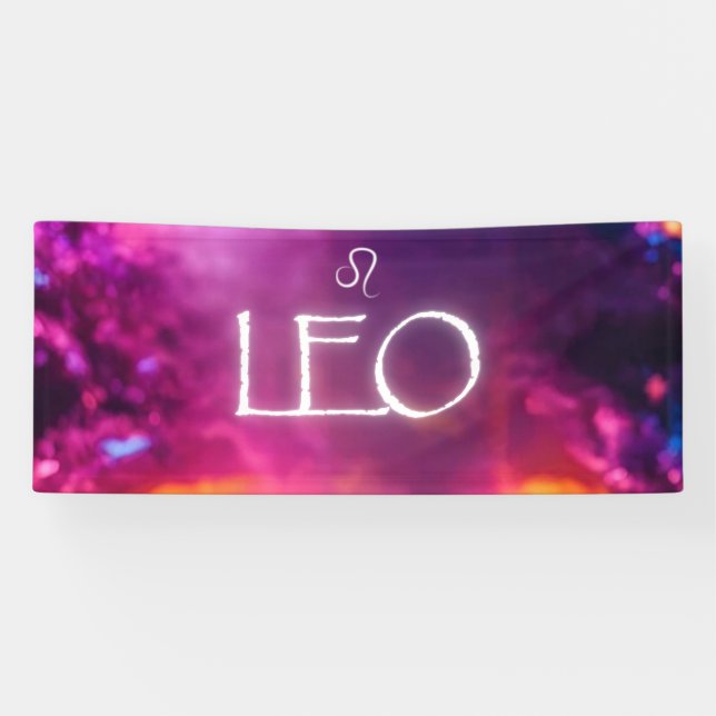Lona Estandarte de Leo (Horizontal)