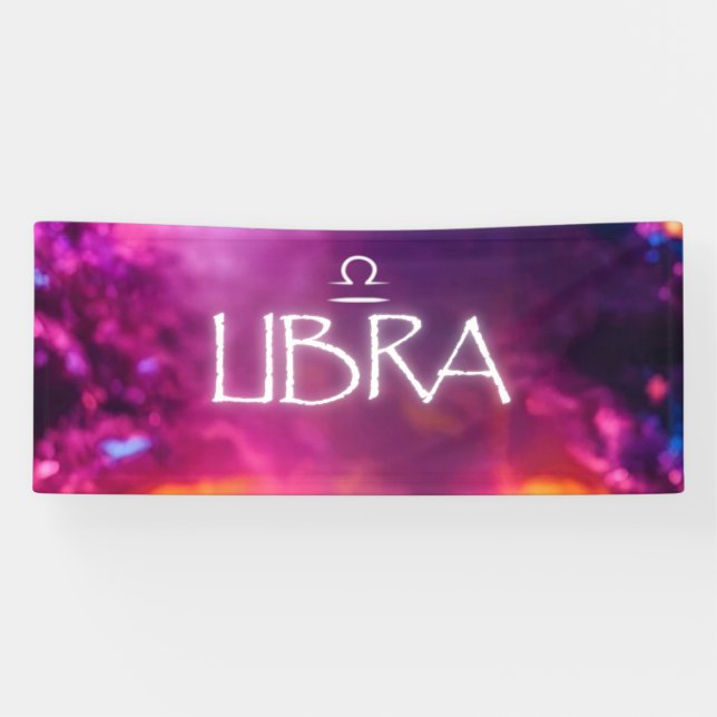 Lona Estandarte de Libra (Horizontal)