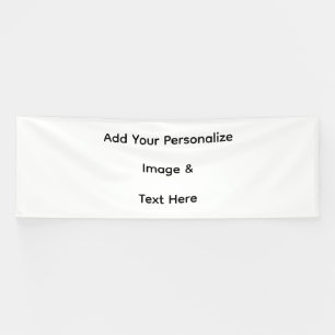 Lona Estandarte de vinilo personalizado, 1,2 m x 3,6 m