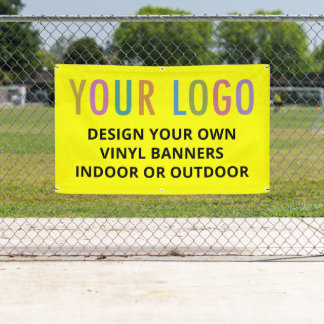 Lona Estandarte de vinilo personalizado al aire libre o