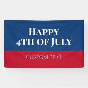 Lona Estandarte del 4 de julio
