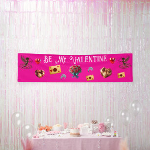 Lona Estandarte del Día de San Valentín