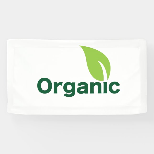 Lona Estandarte orgánico (Horizontal)