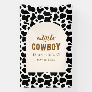 Lona Estandarte Personalizado con Estampado de Vaca par
