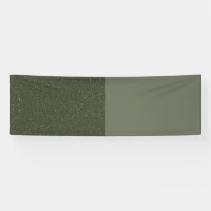 Lona Estandarte Verde de Moss Dividido – Texturizado, S