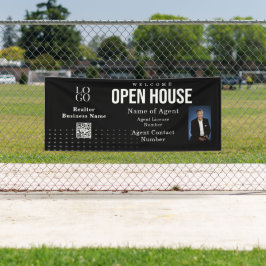 Lona Estate Open House Logo Photo Black