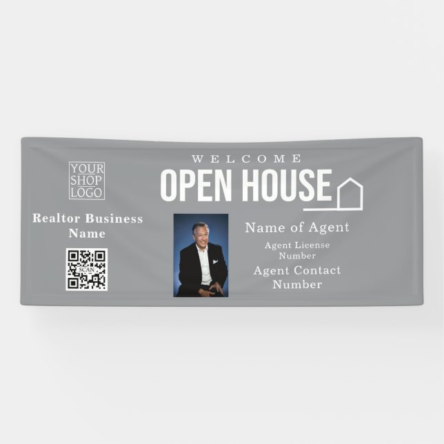 Lona Estate Open House Logo Photo Grey (Horizontal)