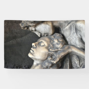 Lona Estatua del cementerio de Milán
