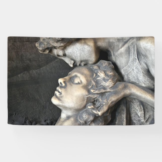 Lona Estatua del Cementerio de Milán (Horizontal)