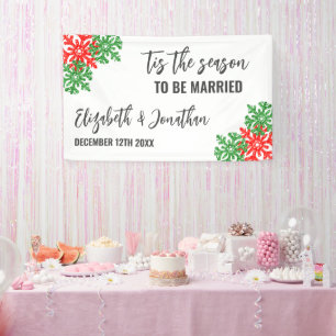 Lona Este Es El Boda De Los Navidades De Temporada