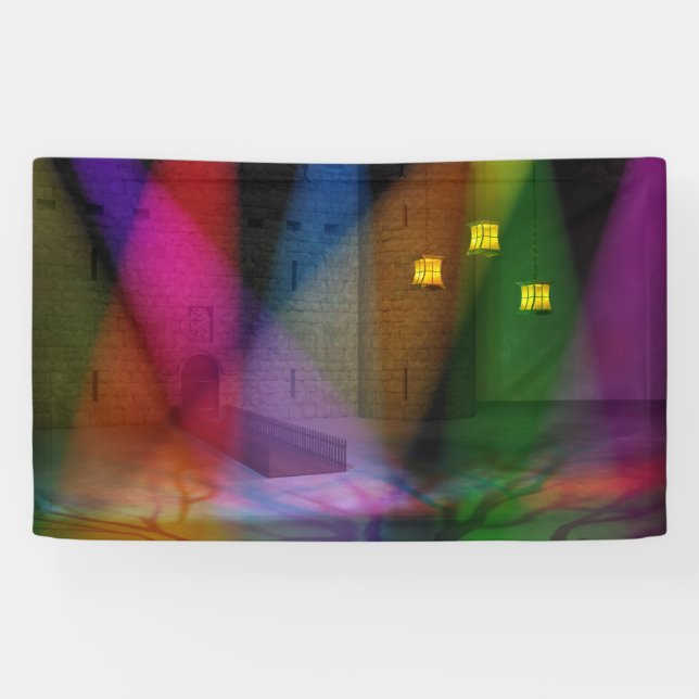 Lona Este gran cartel de tontos (Horizontal)