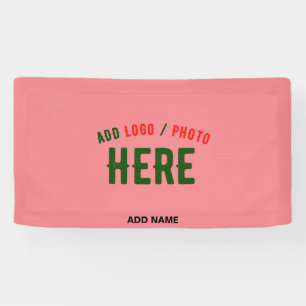 LONA ESTILOSO MODERNO PERSONALIZADO ROSA SALMÓN VERIFIC