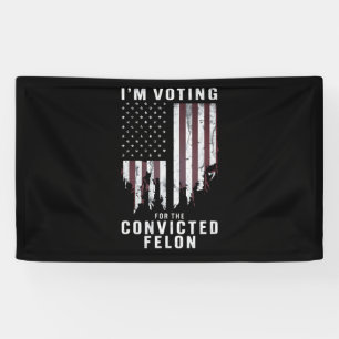 Lona Estoy votando por el delincuente convicto Pro Trum