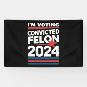 Lona Estoy votando por el delincuente convicto Pro Trum