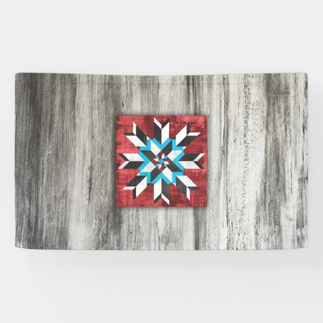 Lona Estrella de la pila de barba 1 (Horizontal)