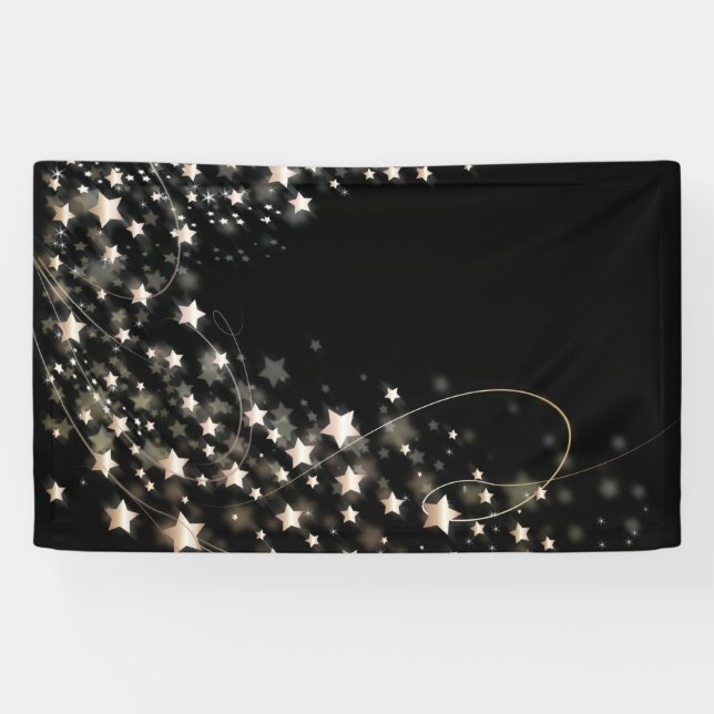 Lona Estrella del navidad (Horizontal)