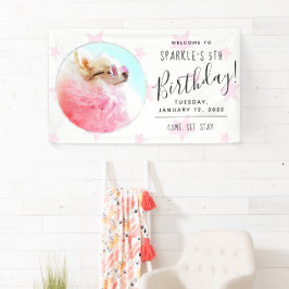 Lona Estrella mascota | Foto Perro Cumpleaños Estrellas