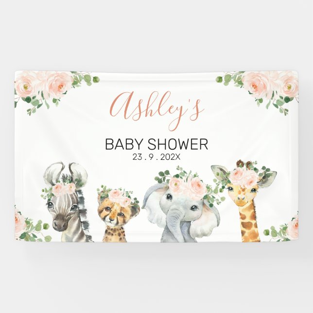 Lona Eucalyptus Safari Baby Shower (Horizontal)