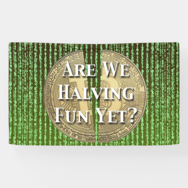 Lona Evento Bitcoin Halving (Horizontal)