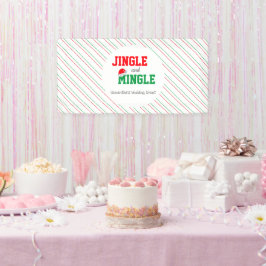 Lona Evento Boda de Navidades Jingle y Mingle