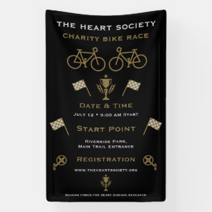 Lona Evento Ciclista de Caridad o Deporte