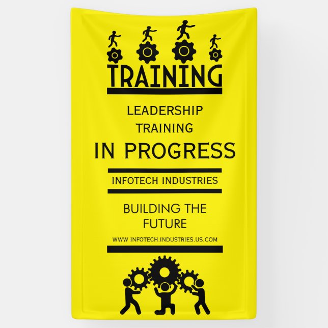 Lona Eventos de Capacitación Corporativa (Vertical)