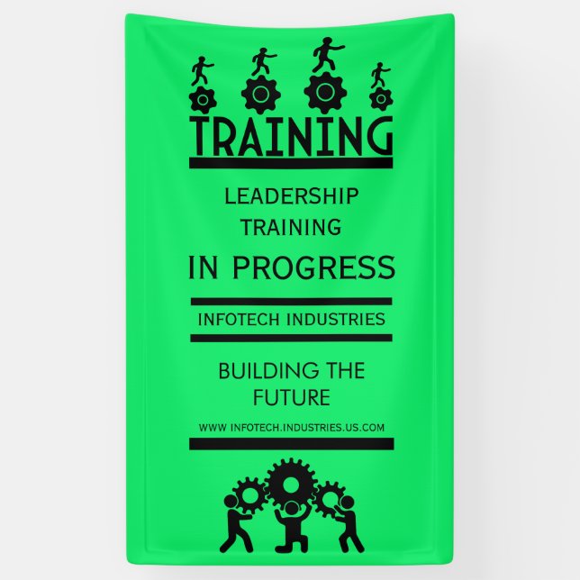 Lona Eventos de formación corporativa (Vertical)