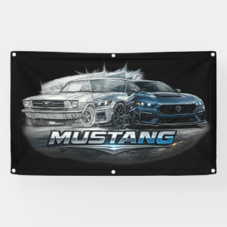 Lona Evolución del Muscle Car de Mustang Clásico a Mode