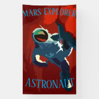 Explorador de Marte de astronauta vacaciones de vi