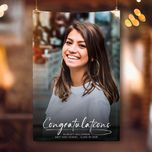 Lona Exposición de guión de Graduado de felicitaciones