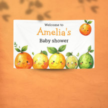 Exprímete Bebé Citrus Shower de Bienvenida