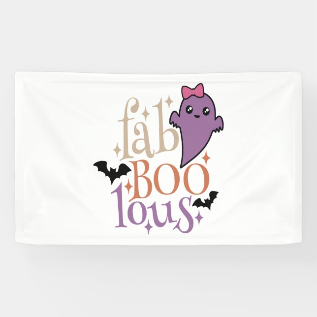 Lona Fa BOO Lous Fa BOO Lous Halloween Ghost (Horizontal)