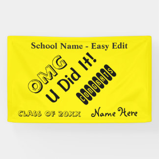 Lona Fácil corrija OMG Congrats