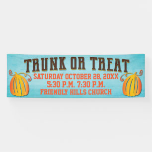Lona Fall Harvest Pumpkin Trunk o Trek Event