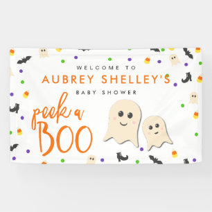 Lona Falso truco en la Baby Shower de Halloween