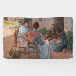 Lona Familia italiana Elin Danielson Gambogi Painting a
