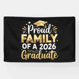 Lona Familia Orgullosa De Un Graduado 2026 26 Graduació