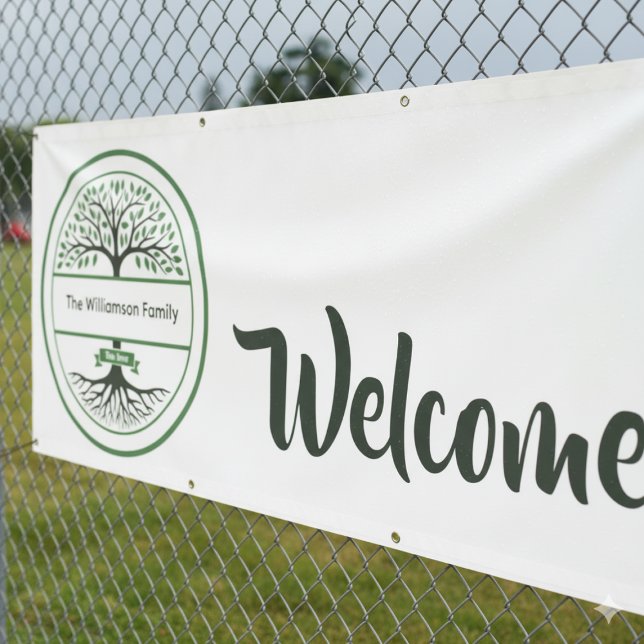 Lona Family Reunion Celebration (Family Reunion welcome banner)