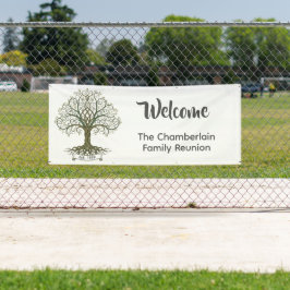 Lona Family Reunion Welcome Banner