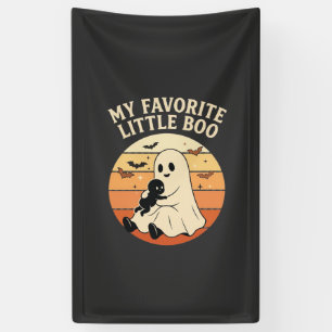 Lona Fantasma bebé retro sol favorito Little Boo Hallow
