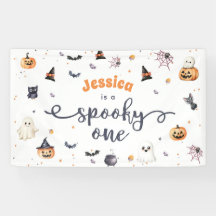 Fantasma de Halloween Fiesta de primer cumpleaños