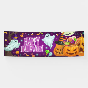 Lona Fantasmas - Feliz Halloween