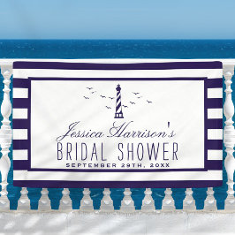 Lona Faro de faro de banda de la Armada Náutica Ducha d