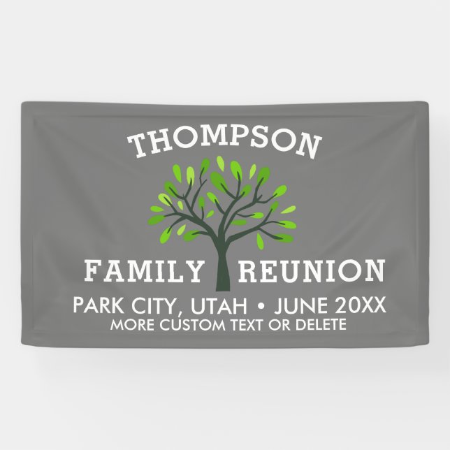 Lona Fecha conocida de encargo de la ubicación del (Horizontal)