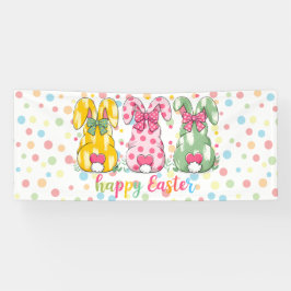 Lona Felices conejitas de Pascua con Polka