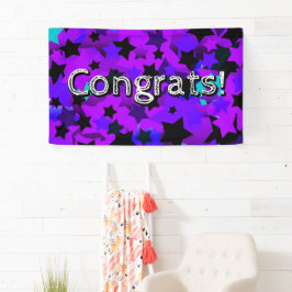 Lona ¡Felicidades! Estrellas de punk